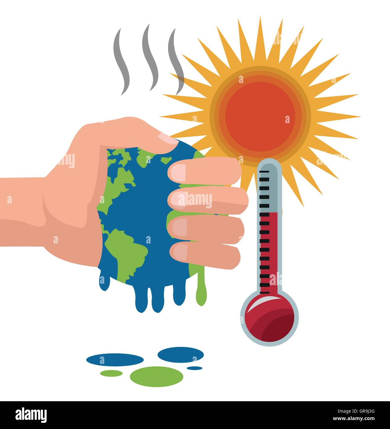 Global warming and environment design Stock Vector Image & Art - Alamy