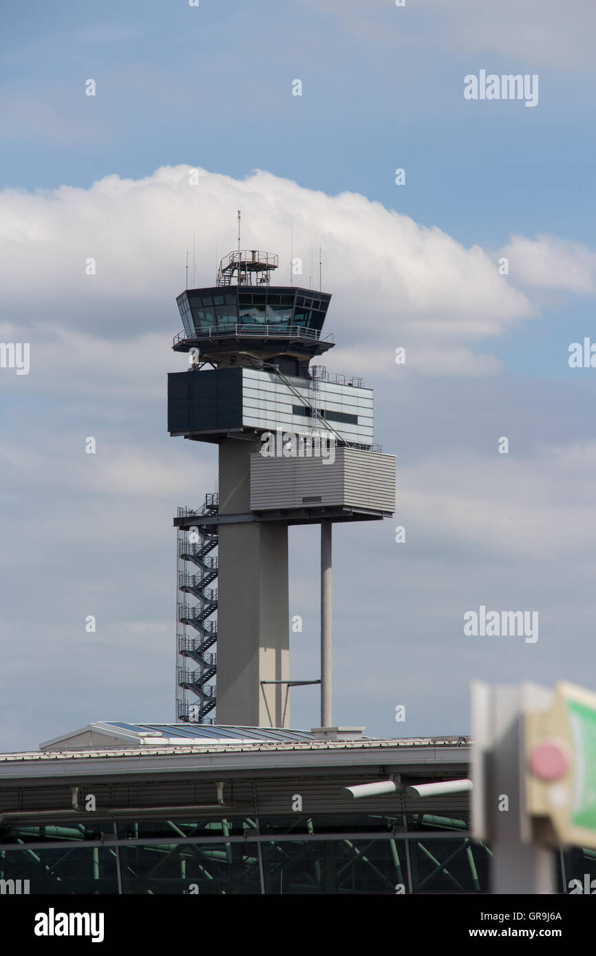 Airport Tower Stock Photo