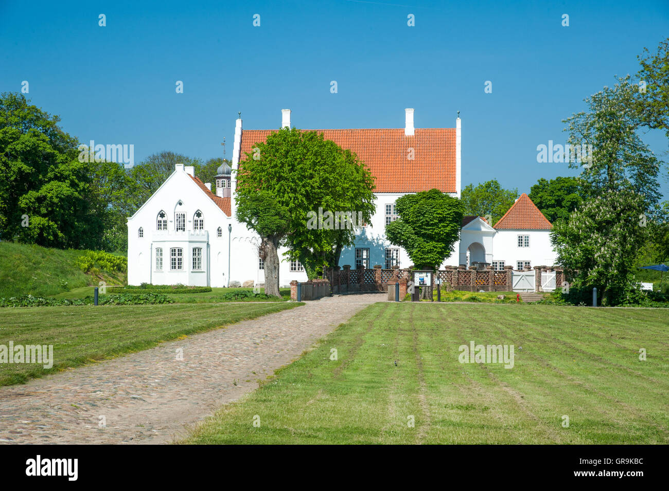 Castle Nörre Vosborg, Jütland, Denmark Stock Photo