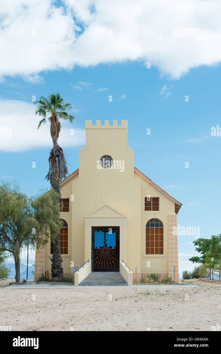 Kerk Church In Usakos, Erongo, Namibia Stock Photo