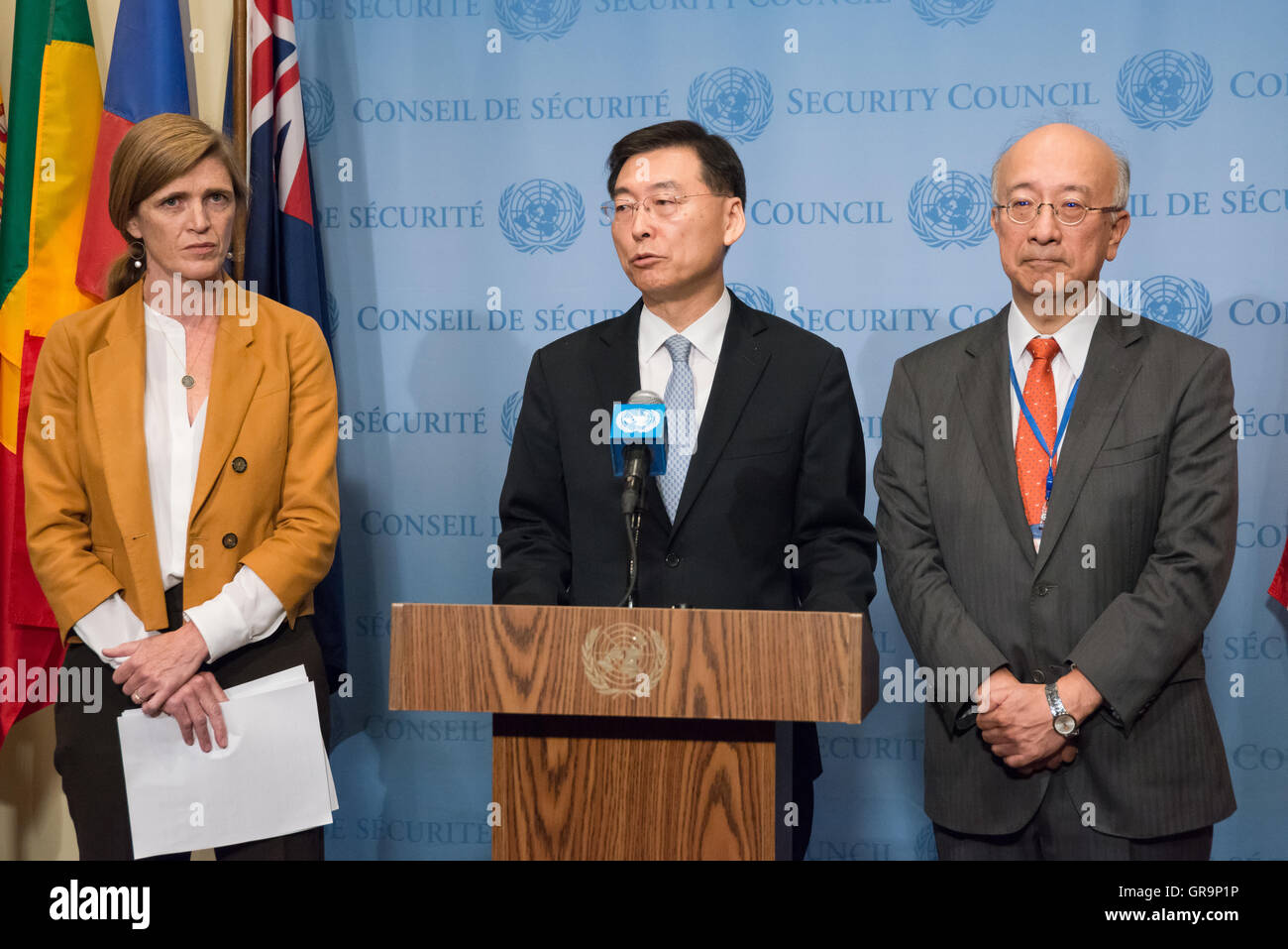 South Korean Deputy Permanent Representative to the UN Hahn Choong-hee ...
