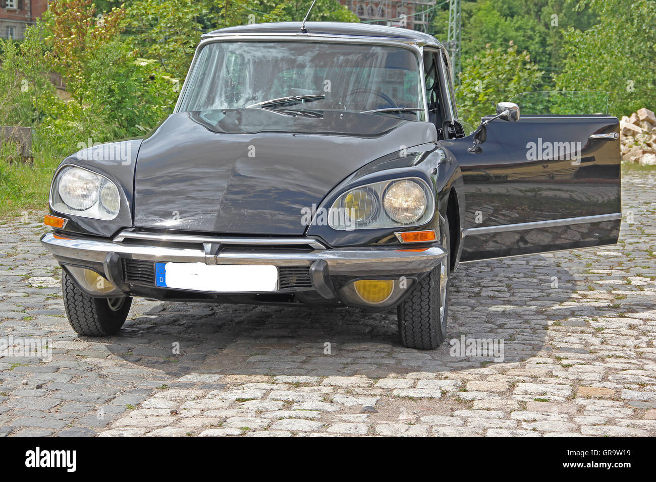 Old-Timer Citroen Ds 21 Pallas Year 1969 Stock Photo