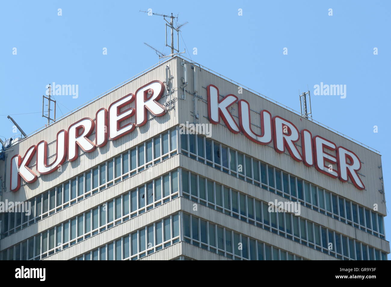 Editorial Offices Of The Daily Newspaper Kurier In Vienna Stock Photo -  Alamy