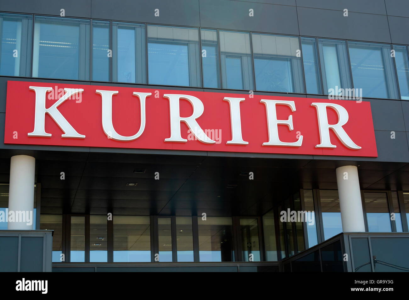 Editorial Offices Of The Daily Newspaper Kurier In Vienna Stock Photo