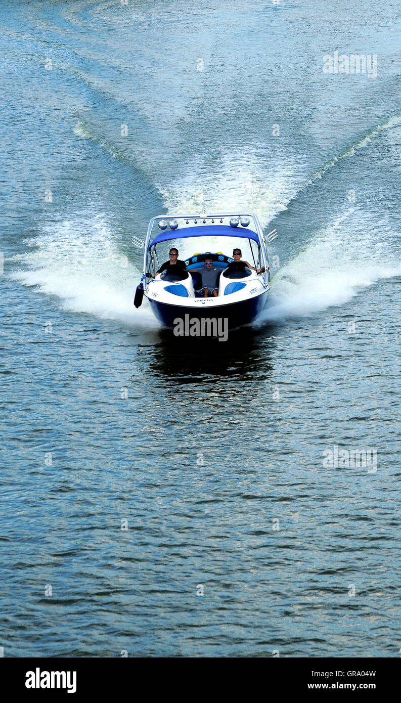 Recreational boating. Stock Photo