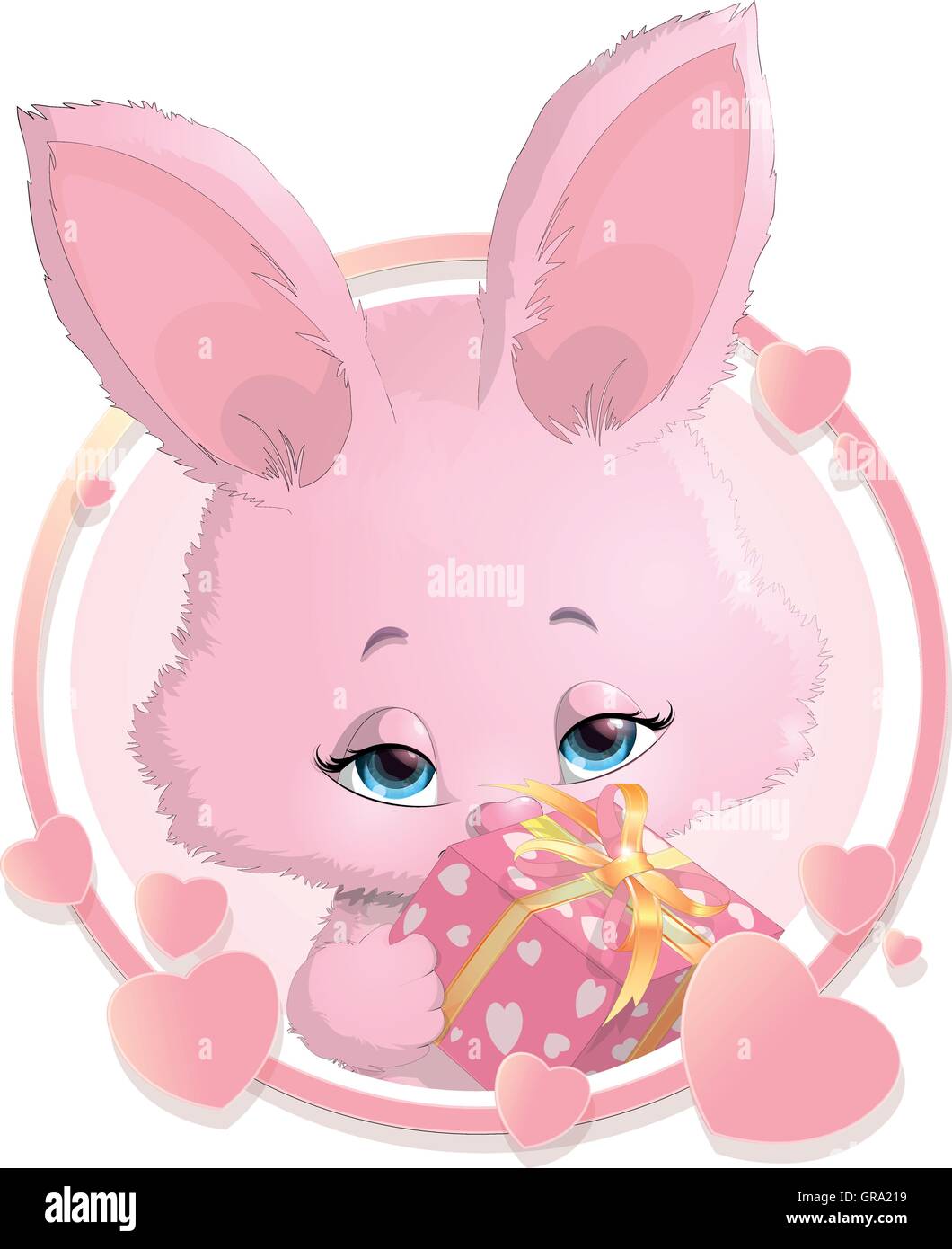 Rabbits with Hearts