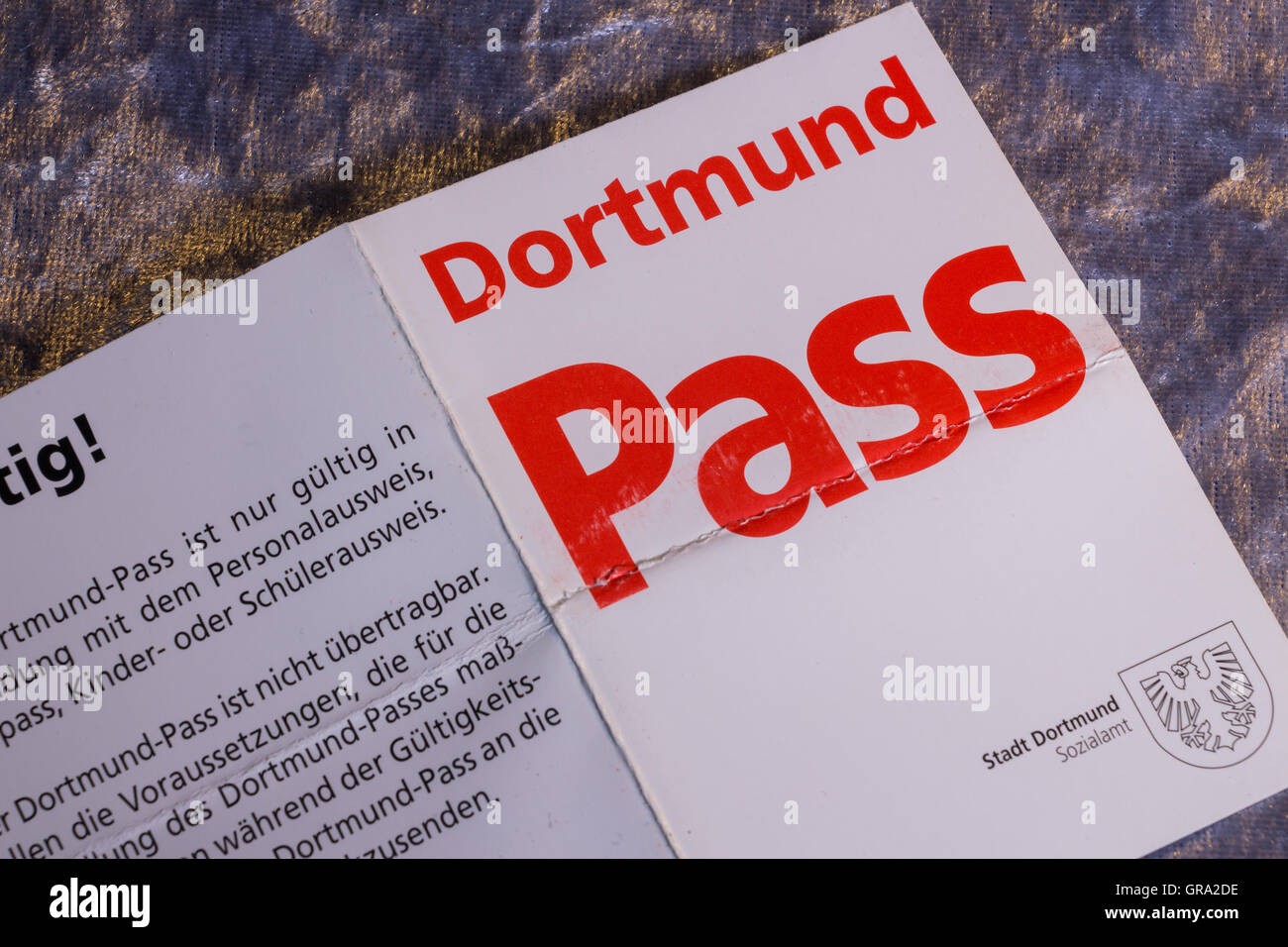 Dortmund Pass Stock Photo