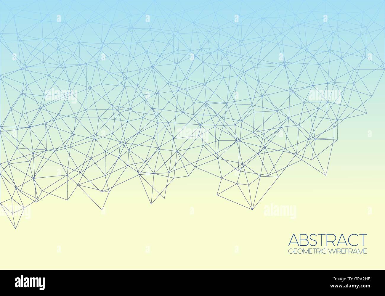 Abstract wireframe vector background Stock Vector Image & Art Alamy