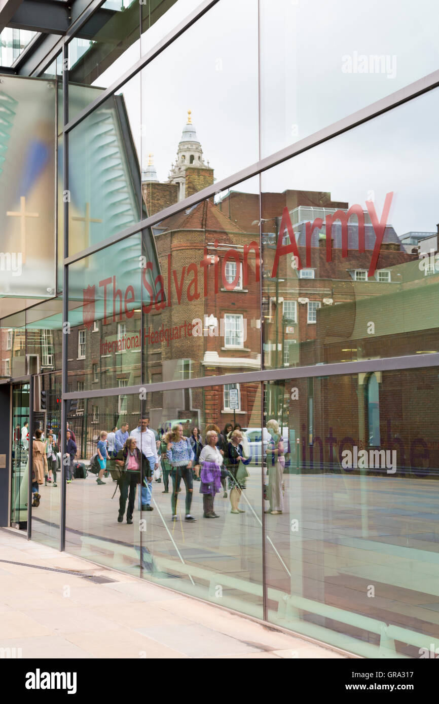 Reflections in The Salvation Army International Headquarters, Queen