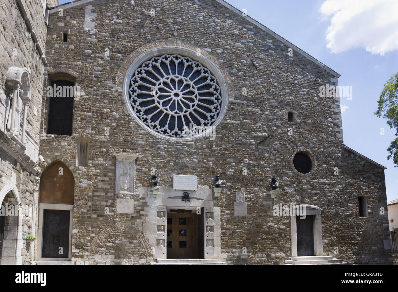 Cattedrale Di San Giusto, Trieste, FriuliVenezia Giulia, Italy, Europe Stock Photo Alamy
