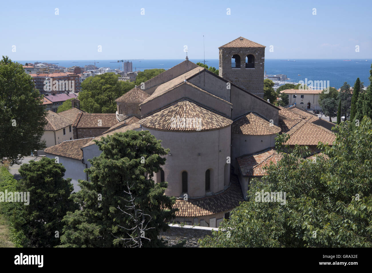 Trieste Cathedral, Trieste, Friuli-Venezia Giulia, Italy, Europe Stock Photo