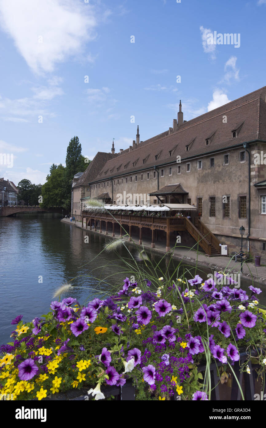 Pont Du Corbeau And Old Customs House, Strasbourg, Unesco World