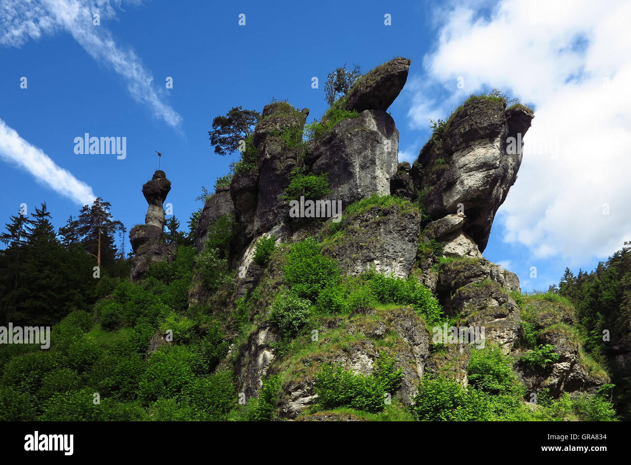 Franconian Switzerland Stock Photo