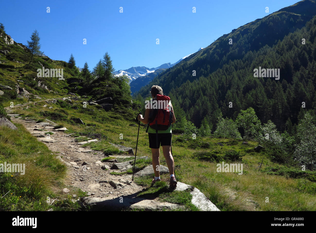 Hiking mountain hi-res stock photography and images - Alamy