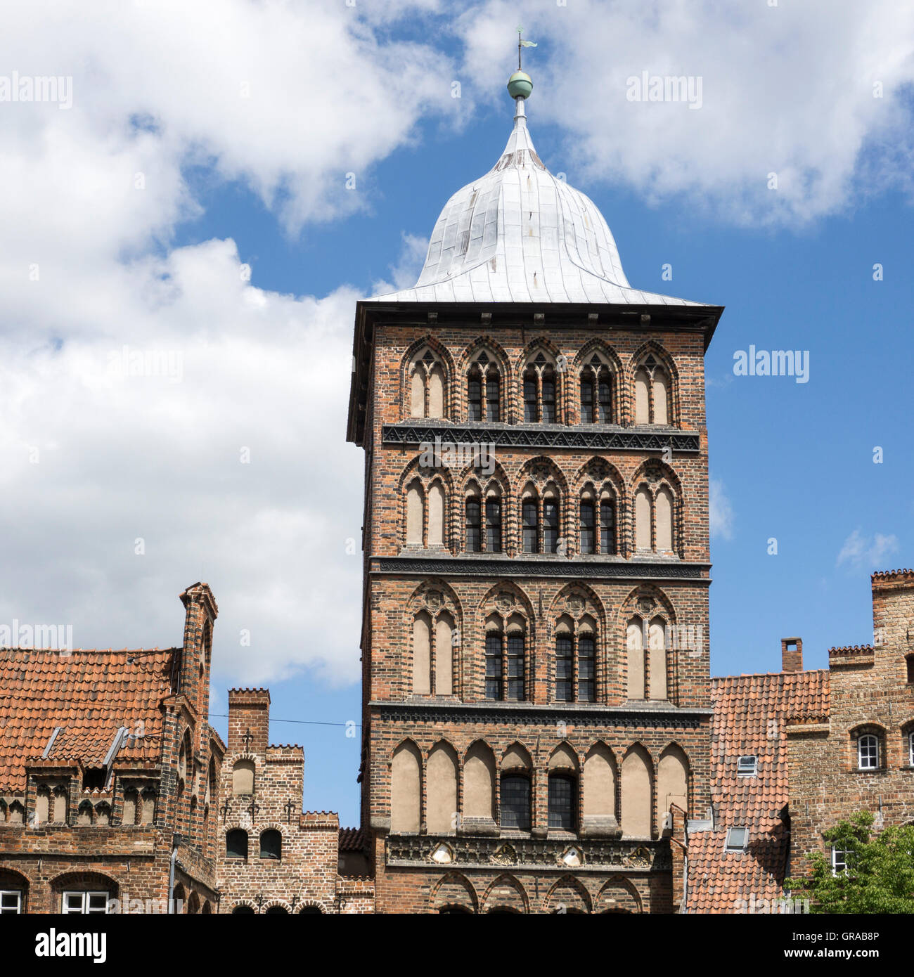 Burgtor, Castle Gate, Hanseatic City Of Lübeck, Unesco World Heritage ...