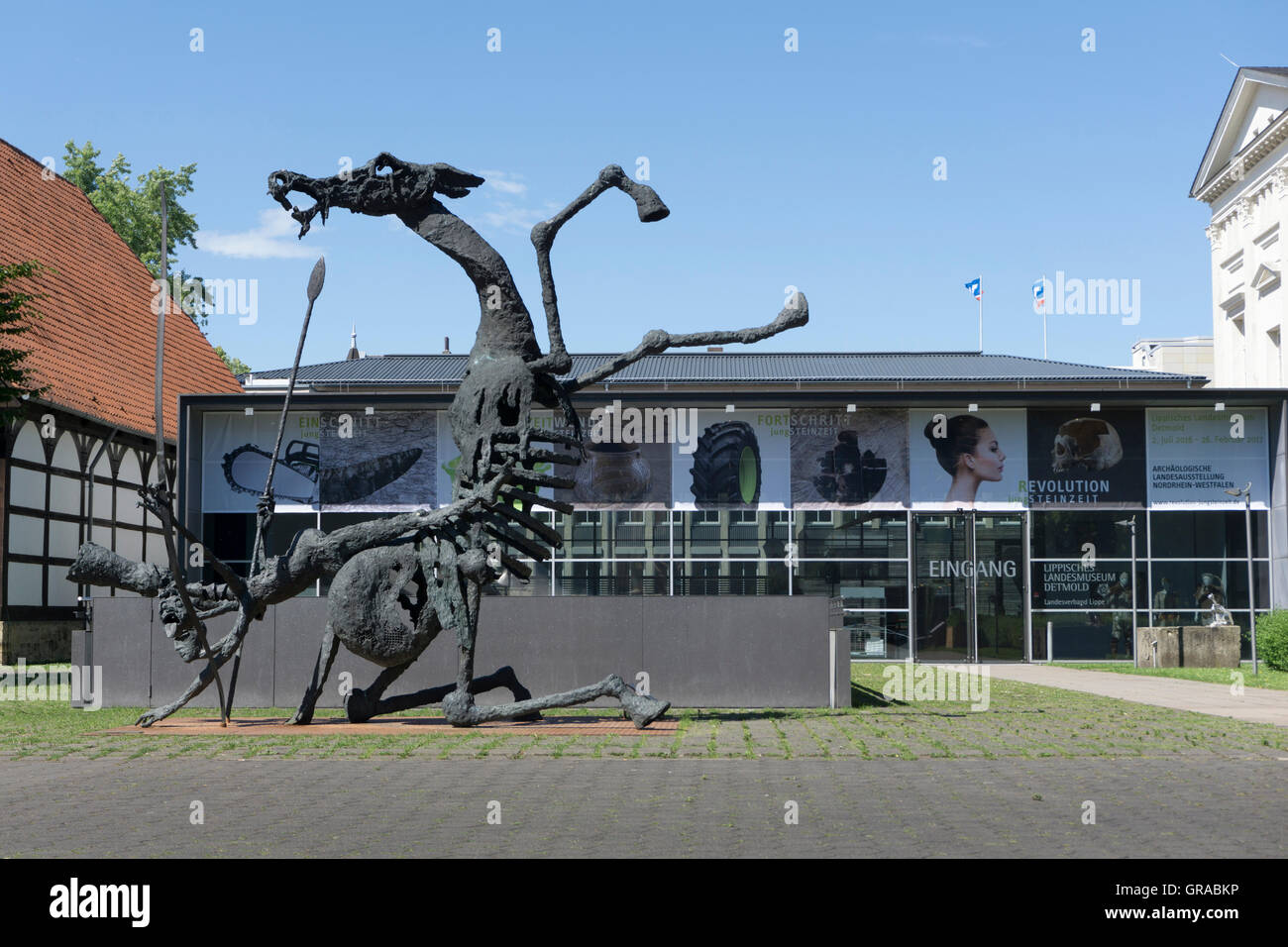 Lippisches Landesmuseum Museum, Detmold, Ostwestfalen-Lippe, North ...