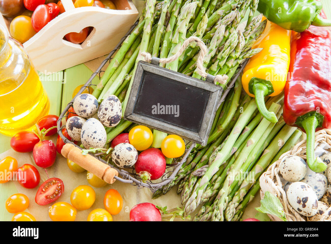 Fresh Vegetables Stock Photo Alamy