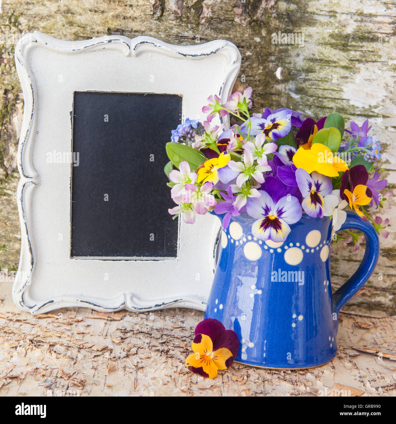 Colorful Spring Flowers Stock Photo - Alamy
