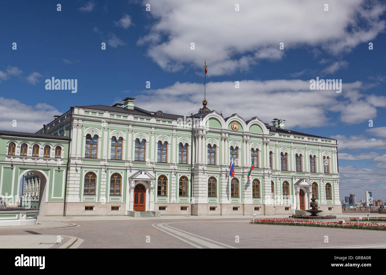 Russia, Kazan, palace of the president of the Republic of Tatarstan Stock Photo