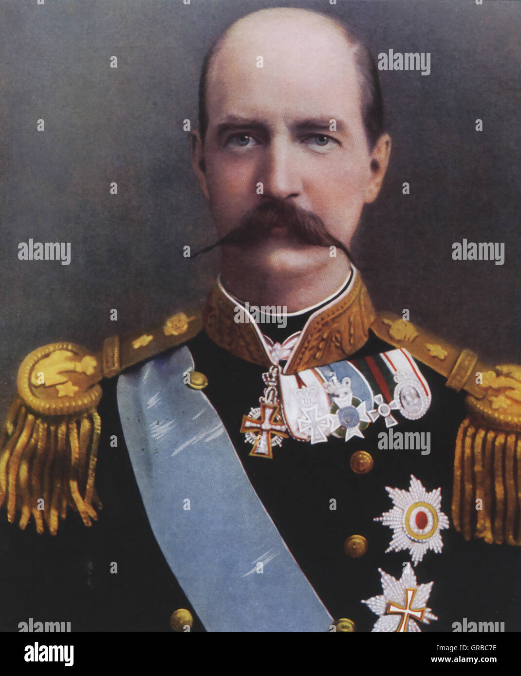 KING GEORGE I OF GREECE (1845-1913) Stock Photo