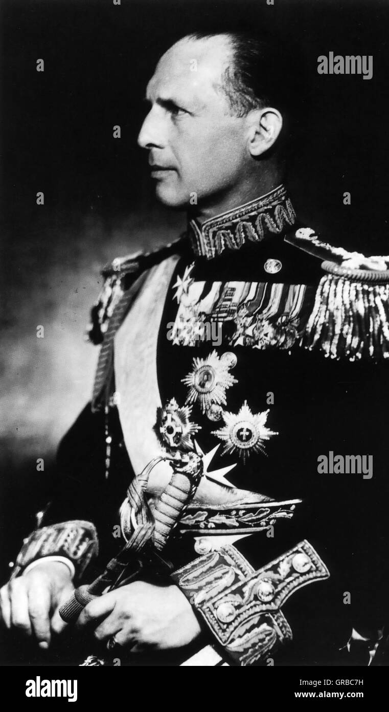 KING GEORGE II OF GREECE (1890-1947) Stock Photo