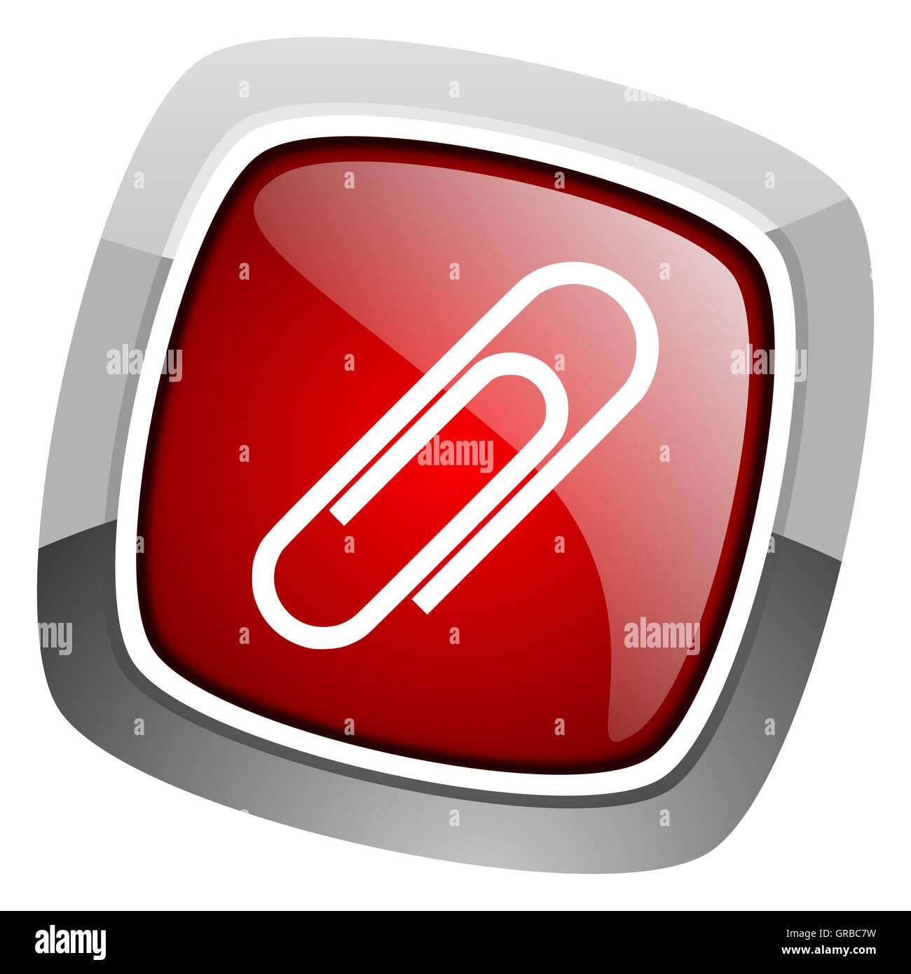 paper clip icon Stock Photo Alamy