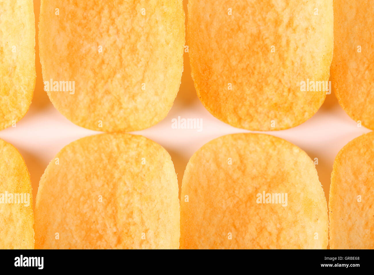 potato chips like teeth Stock Photo Alamy