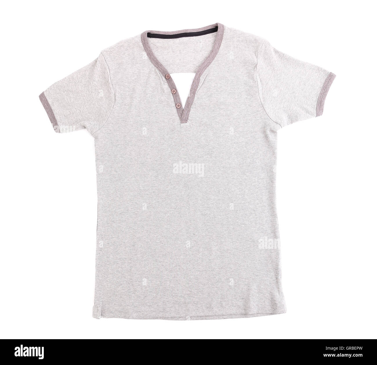 Polo Shirt no collar Stock Photo Alamy