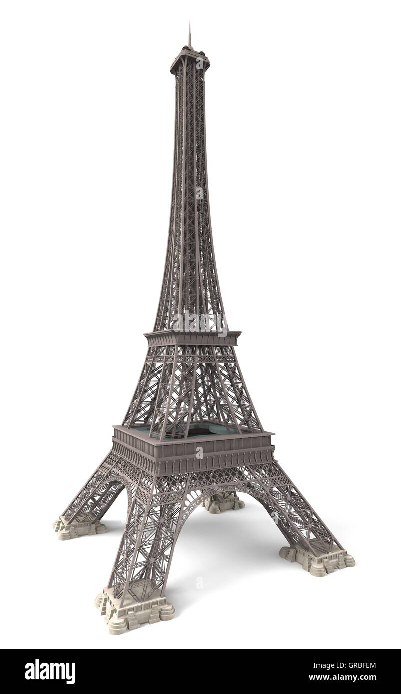 eiffel tower 9 Stock Photo - Alamy