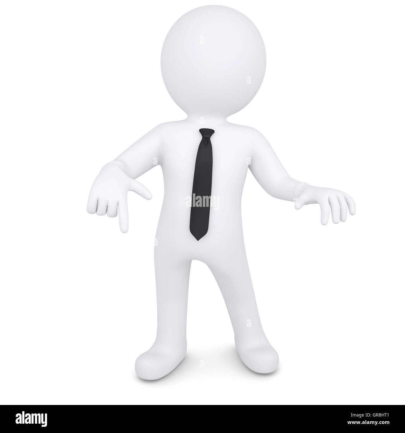 3d white man Cut Out Stock Images & Pictures - Alamy