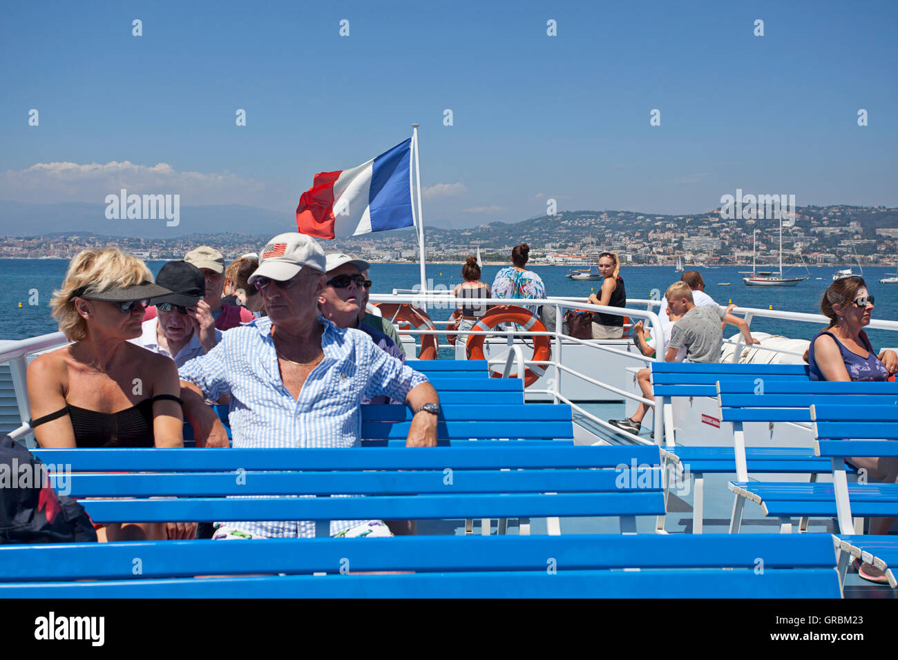 Cannes boat tour hires stock photography and images Alamy