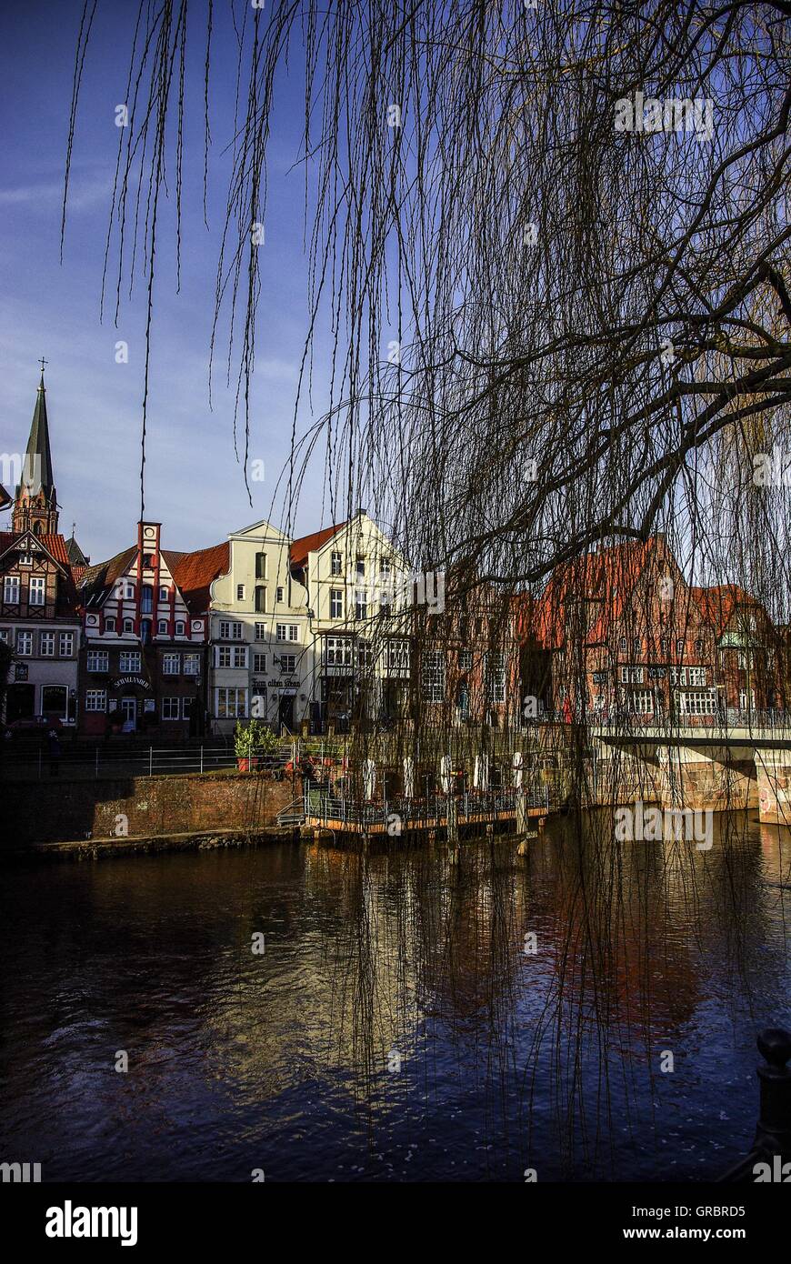 Hanseatic Town Of Lueneburg Stock Photo