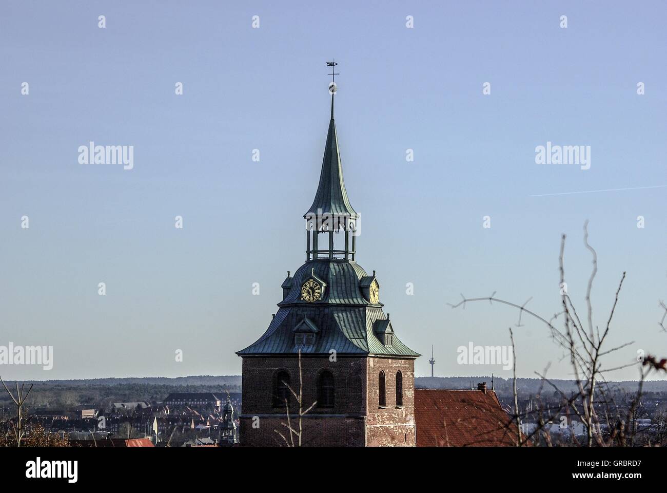 Hanseatic Town Of Lueneburg, Church Stock Photo