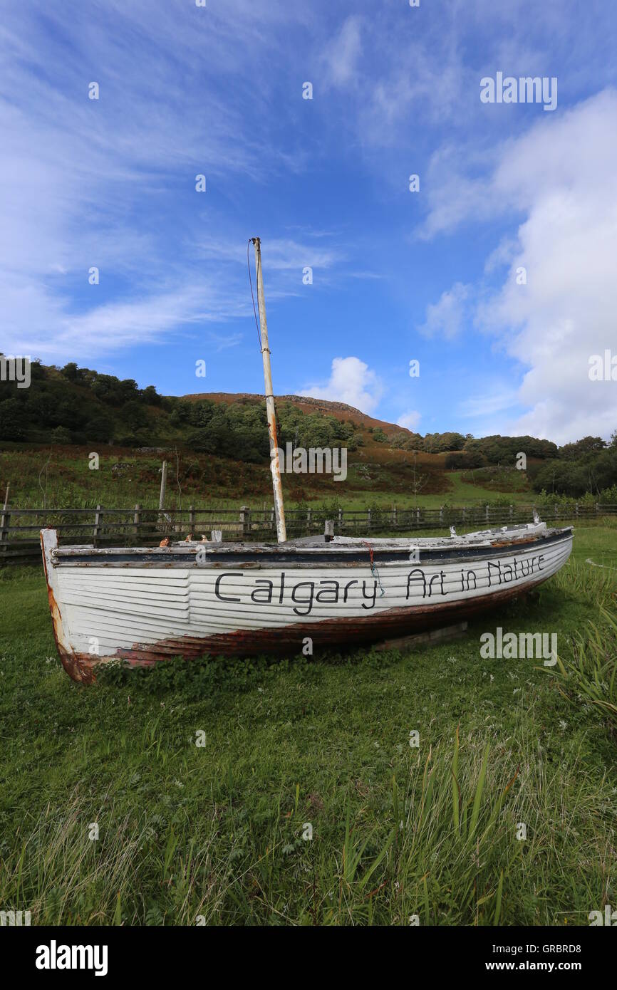 Calgary Art in nature Isle of Mull Scotland September 2016 Stock Photo Alamy