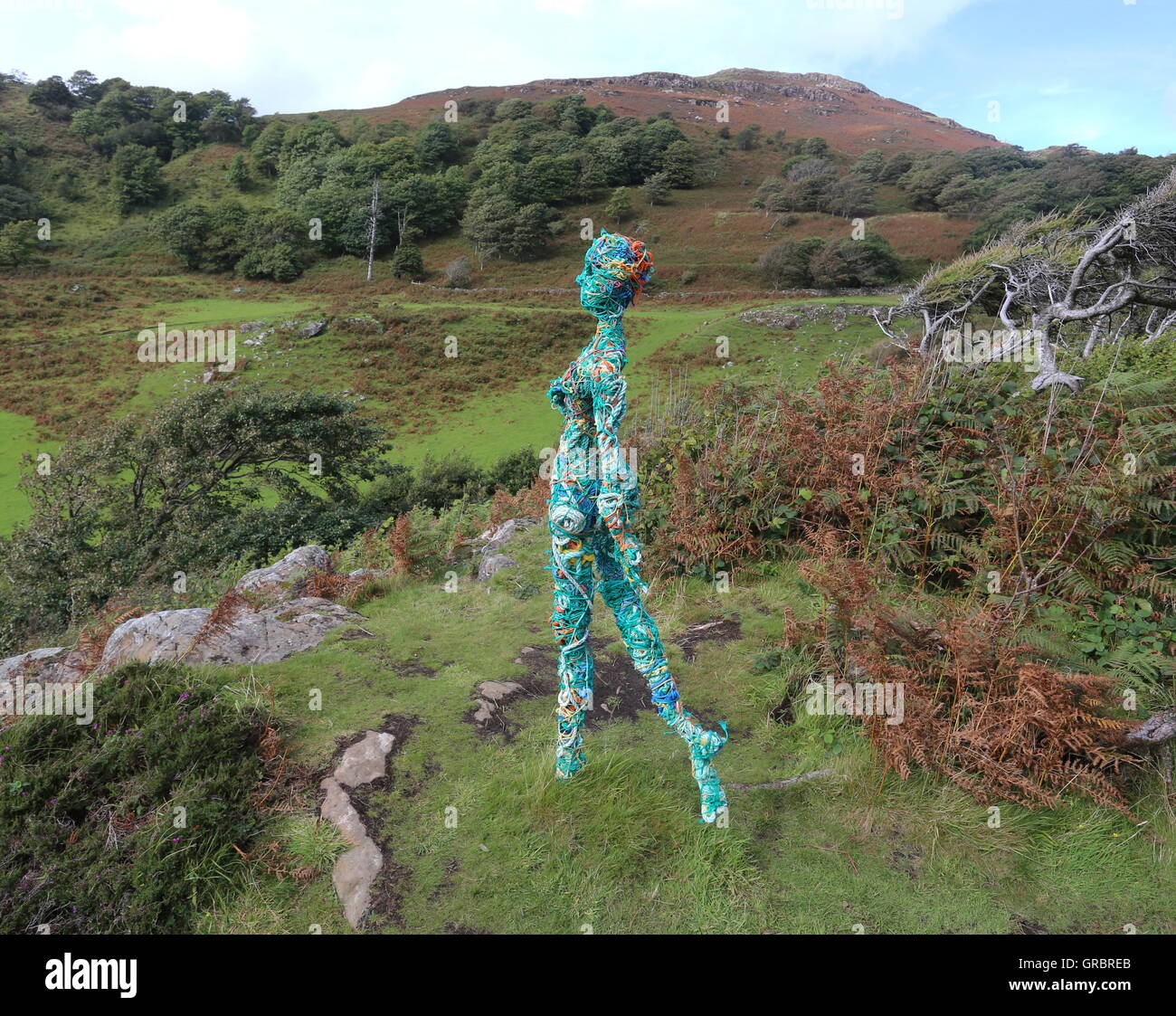 Calgary Art in nature Isle of Mull Scotland September 2016 Stock Photo