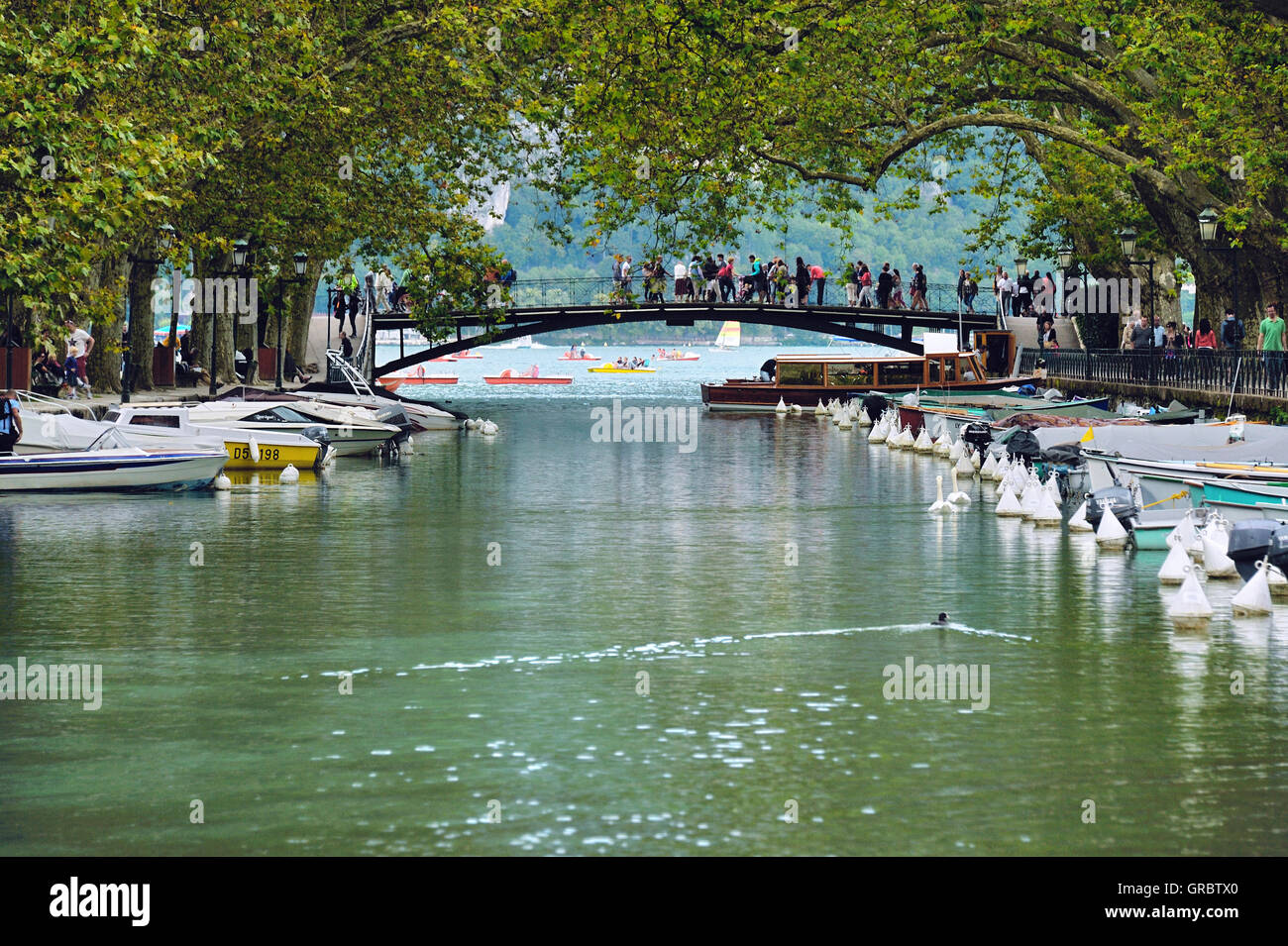 Annecy, Town In Th French Alps, Route Des Grandes Alpes, French Alps, France Stock Photo
