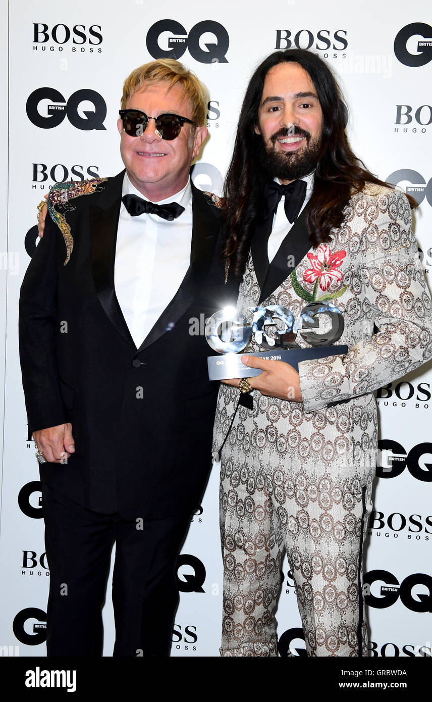 Alessandro michele elton john hi res stock photography and images