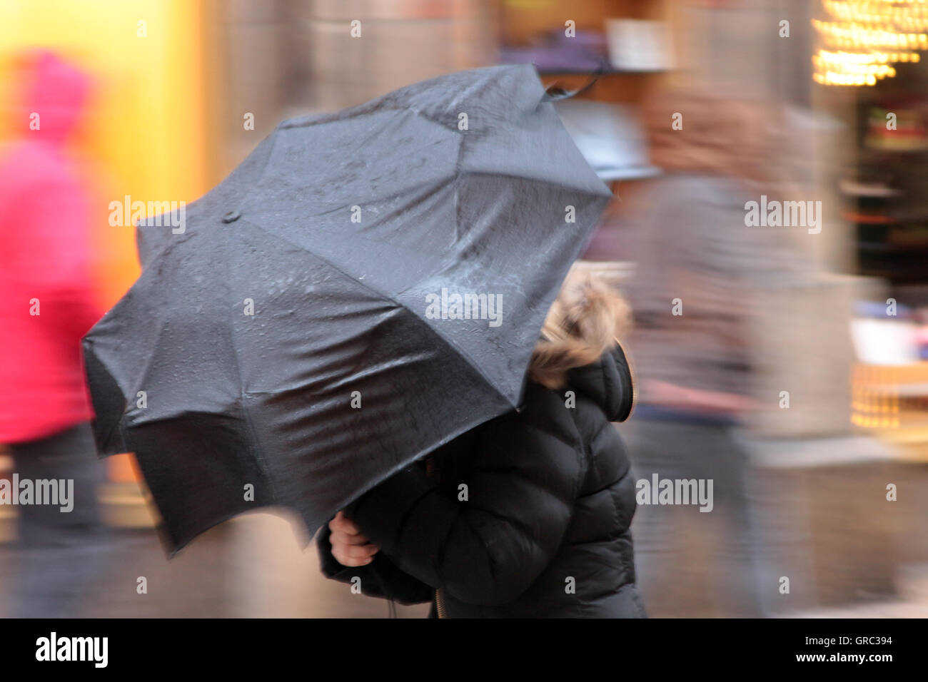 umbrella for wind and rain