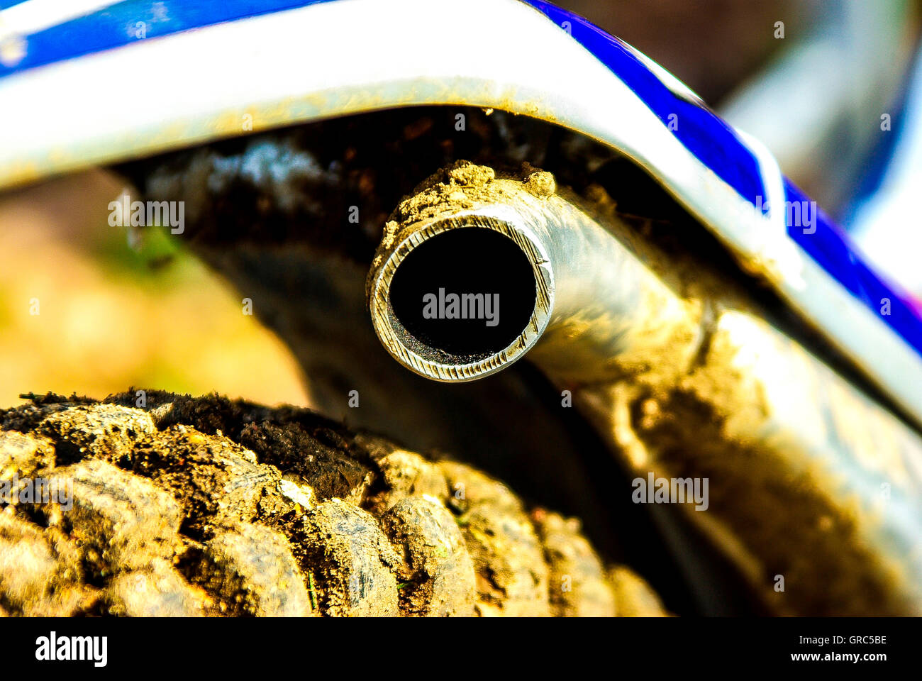 Motorcycle exhaust fumes hires stock photography and images Alamy