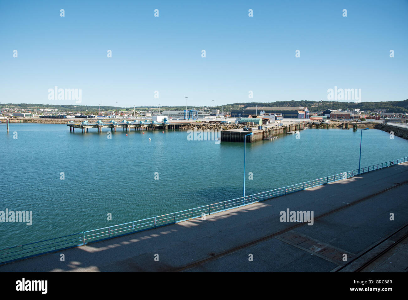 Port of Cherbourg France An overview of the quiet French port of