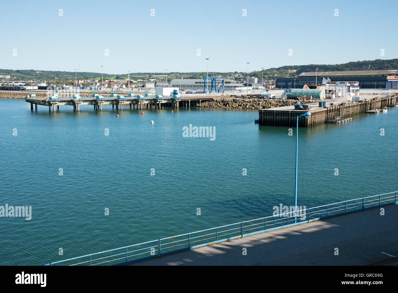Port of Cherbourg France An overview of the quiet French port of