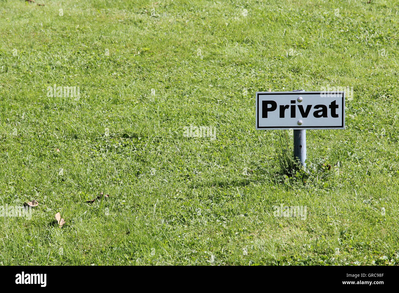 Private Shield Stock Photo