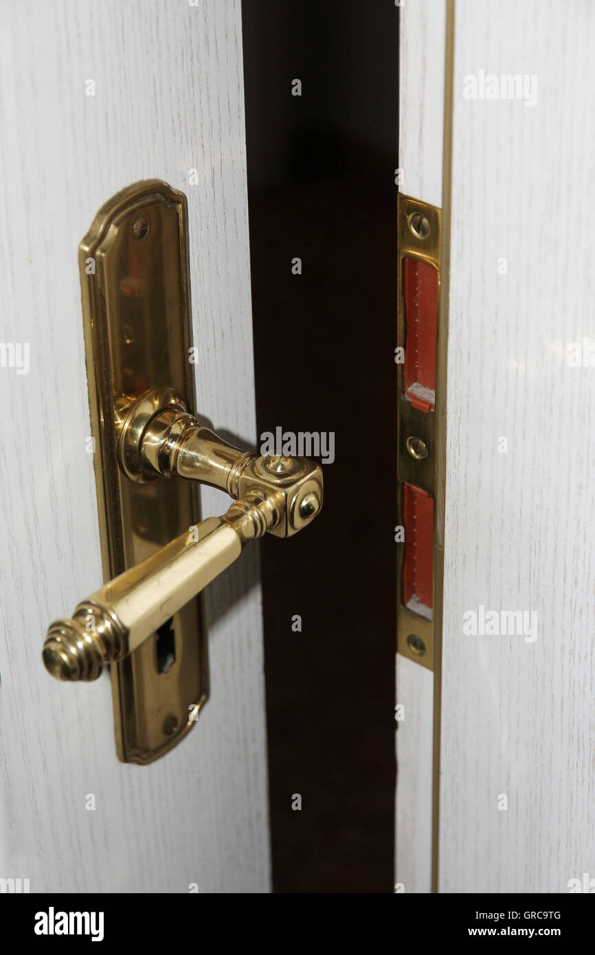 Bedroom door handle hi-res stock photography and images - Alamy