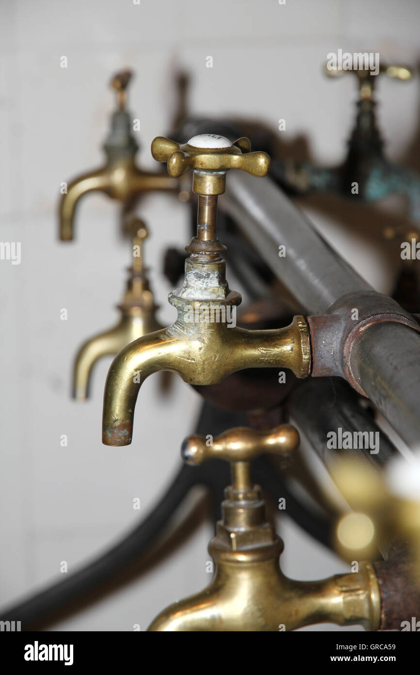 Old taps hi-res stock photography and images - Alamy