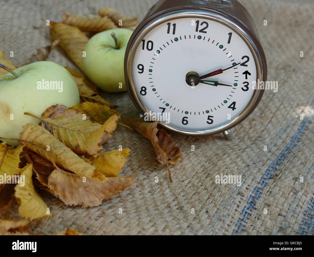 Clock Change, Daylight Saving Time, Summer Time, Winter Time, Symbol Stock Photo Alamy