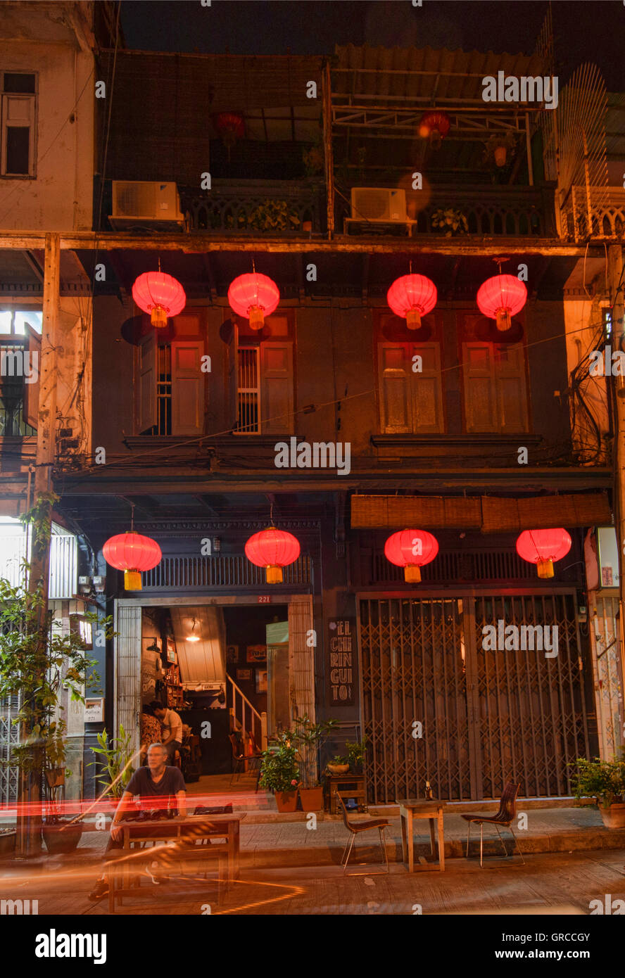 El Chiringuito tapas bar in Chinatown, Bangkok, Thailand Stock Photo