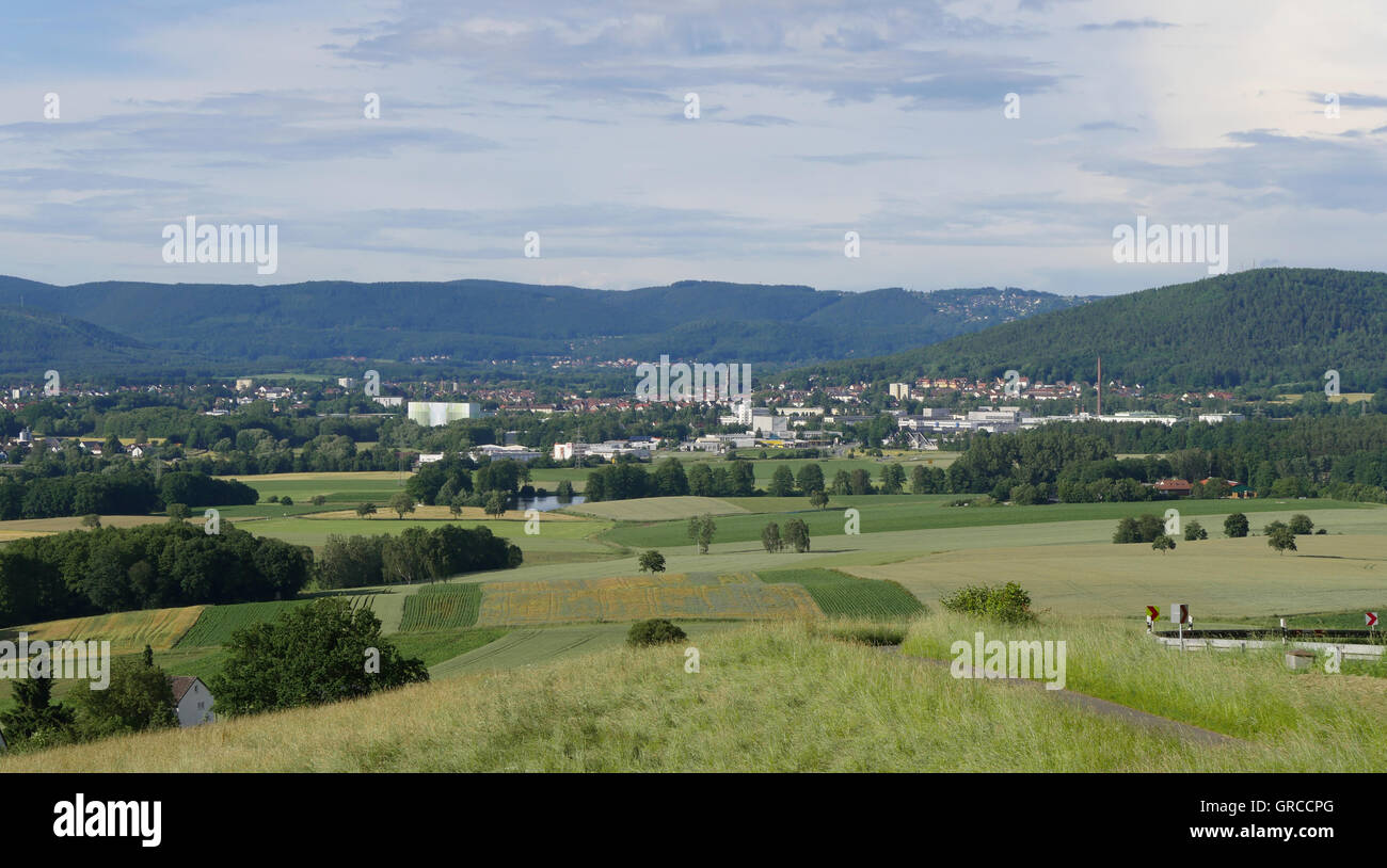 Neustadt Near Coburg, Bavarian Doll Town, Embedded In Neustadt Valley