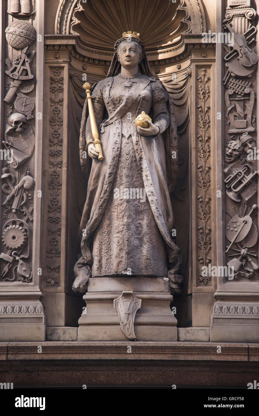 Horace Jones' Temple Bar marker London, England Stock Photo