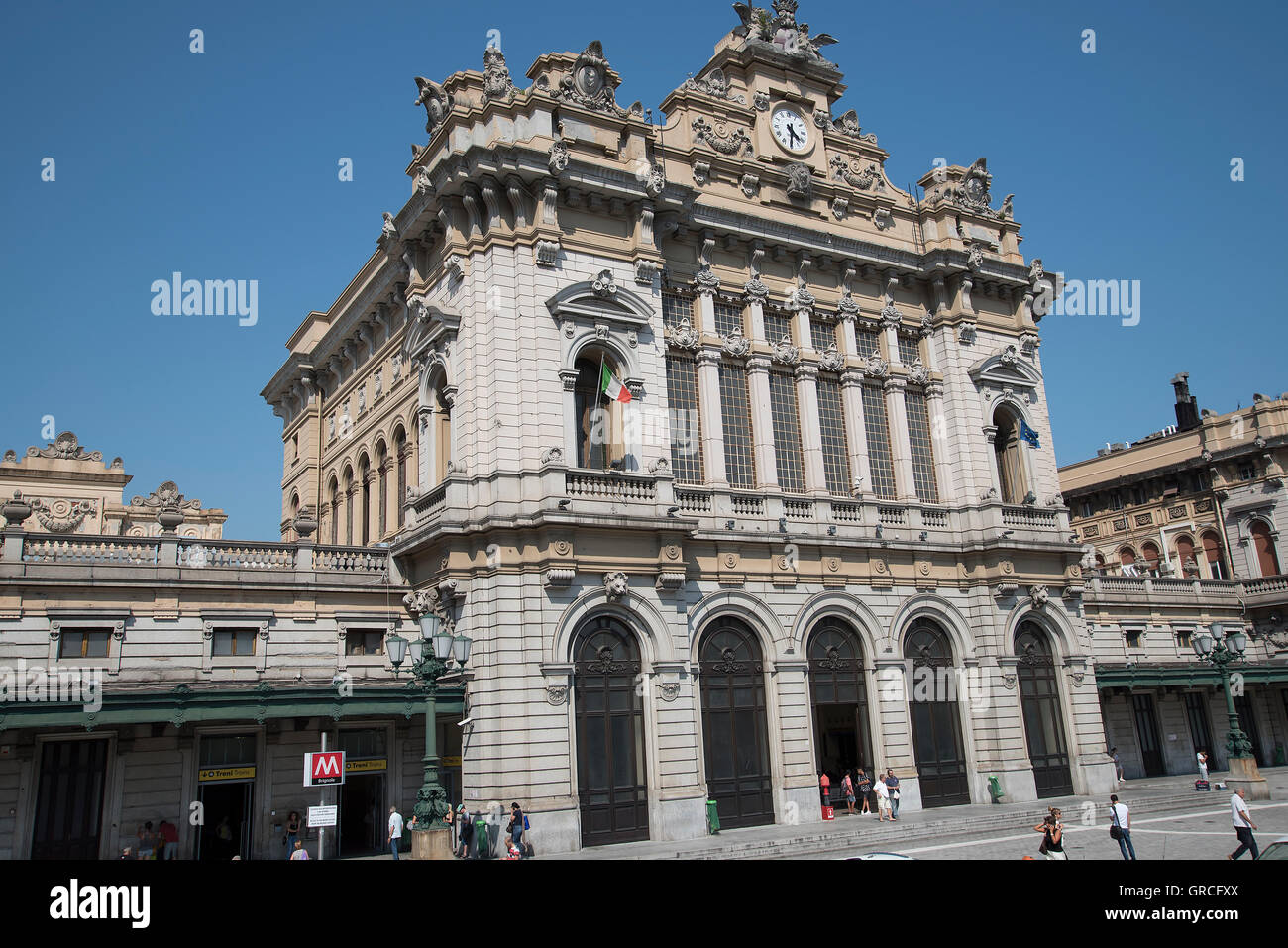 Genova Brignole railway station is a major station of Genoa, northern