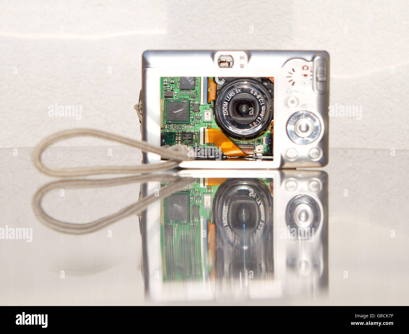 Digital Compact Camera Stock Photo